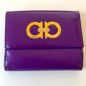 Ferragamo wallet Purple